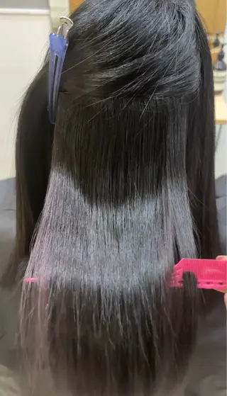 ロング miloc naha ナナカのヘアスタイル