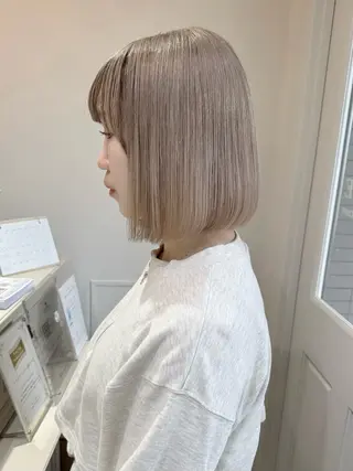 カラー 🌷柔らかクリーミー 🤍kirari🌷のヘアスタイル