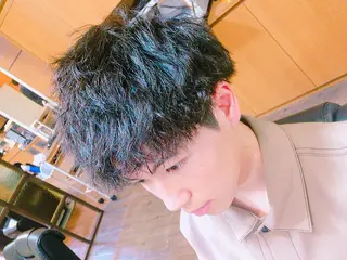 ショート パーマ メンズ メンズカット kimotoのヘアスタイル