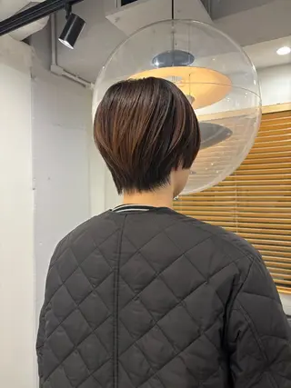 ショート 熊取谷 茉那のヘアスタイル