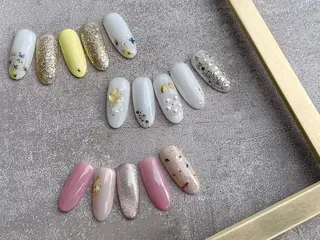 ネイル Miimo💅🏻 ほのか ·͜·♡のネイルデザイン