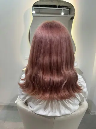 セミロング カラー 【メンズ特化】池袋 韓国スタイル飯塚のヘアスタイル