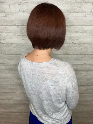 ショート カラー 小池 穂果/ 府中のヘアスタイル