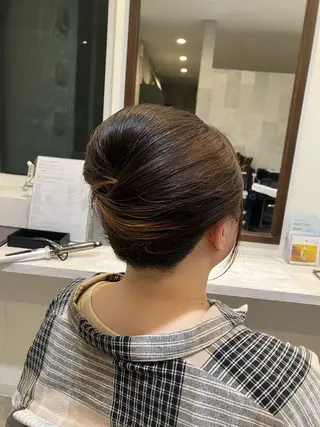 ミディアム SEA BELLE YASUのヘアスタイル