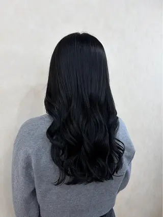 セミロング カラー 倉澤 愛理のヘアスタイル