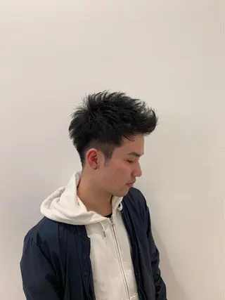 メンズ 大阪美容師 井上智博のヘアスタイル