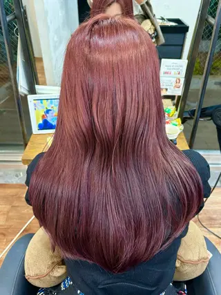 ロング カラー 優李 ゆうり‪のヘアスタイル