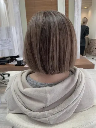 ショート 髪質改善×レイヤー 高嶋のヘアスタイル