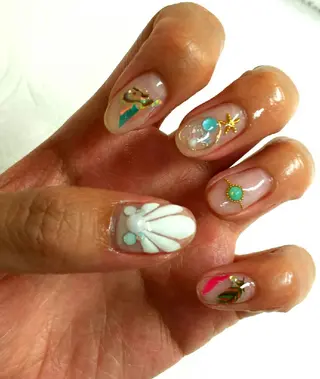 ネイル 河野ちえ (雑誌掲載サロン)のネイルデザイン