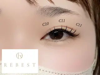 マツエク・マツパ REBEST Yuriのマツエク・マツパデザイン