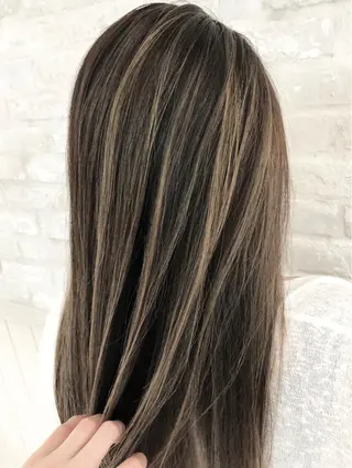 セミロング 白井 秀太郎のヘアスタイル