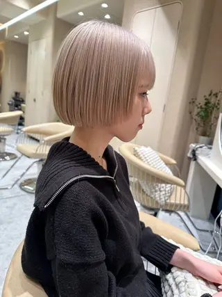 ショート カラー ✳️ウルフ/メンズ/ スパイラルパーマ✳️のヘアスタイル