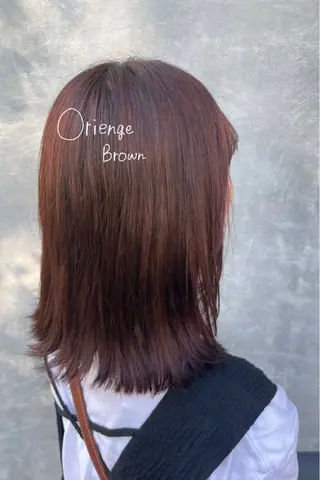 ミディアム Aono'Ba／LOVERS所属・河野 優希のヘアスタイル