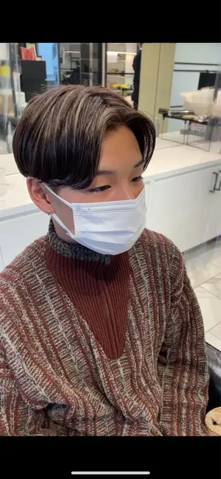 メンズ 大阪美容師 井上智博のヘアスタイル