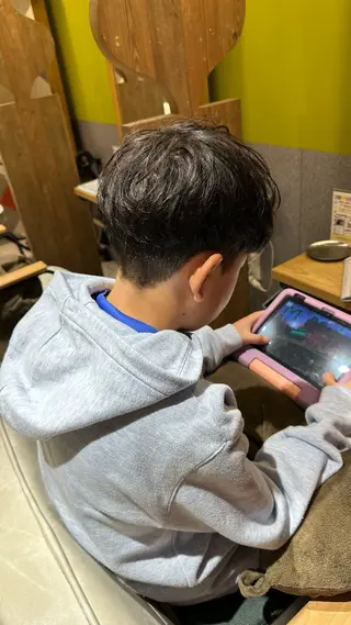 メンズ キッズ 【echelle】 あむのヘアスタイル