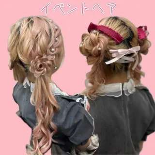 ヘアアレンジ 似合わせヘアメイク 💐オダギリチアキのヘアスタイル