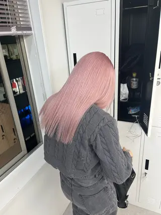 ロング カラー 💍モテる艶髪 透明感カラー💖のヘアスタイル