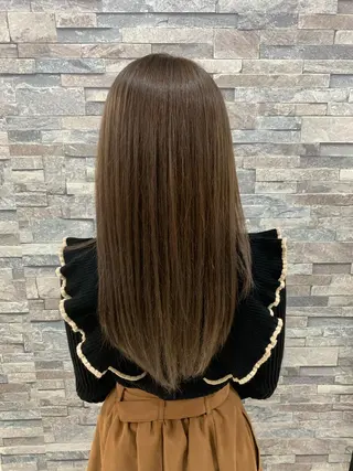 ロング カラー ハイトーン Arphyのヘアスタイル