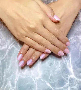 ネイル Melia by attrait🌿杏のネイルデザイン