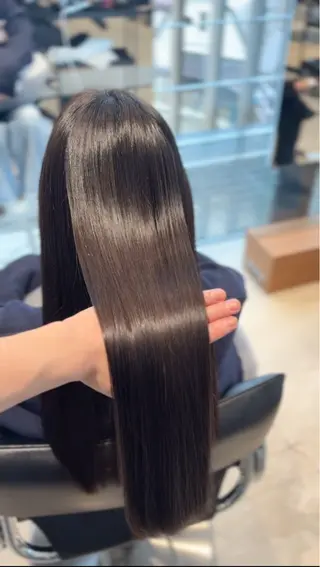 ロング 縮毛矯正/髪質改善/ HARUのヘアスタイル