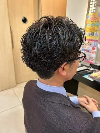 ショート パーマ メンズ リリー /Men's/パーマのヘアスタイル