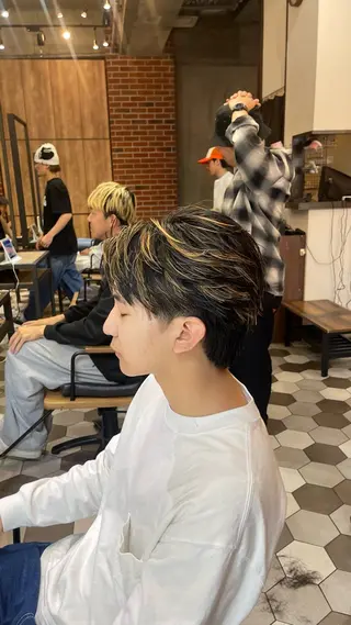 パーマ メンズ 大人男子の メンズパーマのヘアスタイル
