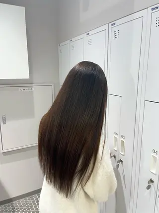 ロング 大宮レイヤーカット× 透明感カラー　rioのヘアスタイル