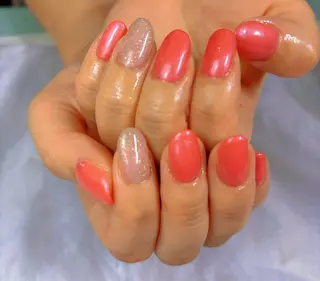 ネイル BURGUNDY uchikoshiのネイルデザイン