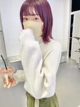 ショート カラー 店長 小池アキトのヘアスタイル