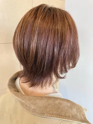 ミディアム タカツド ユウキのヘアスタイル