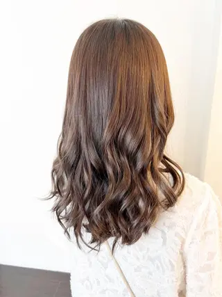 ロング カラー パーマ 名古屋駅/トップス タイリスト/大黒拓哉のヘアスタイル