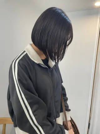 ショート 🫧透明感カラー/ ボブ/小笠原汐海🪽のヘアスタイル
