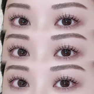 マツエク・マツパ 束感まつパ/ワンホン 𝐑𝐈𝐊𝐎🎀のマツエク・マツパデザイン