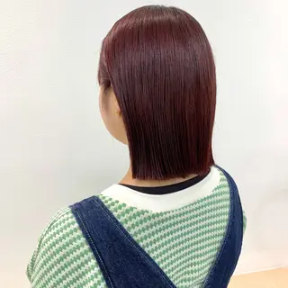 ショート カラー ヘアアレンジ パーマ/暖色/ボブ イワタテ🇰🇷のヘアスタイル