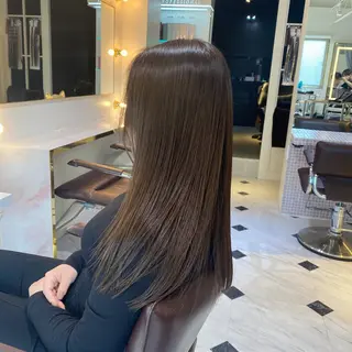 セミロング カラー 梅田中崎町髪質改善 /オキヒロト/エコルのヘアスタイル