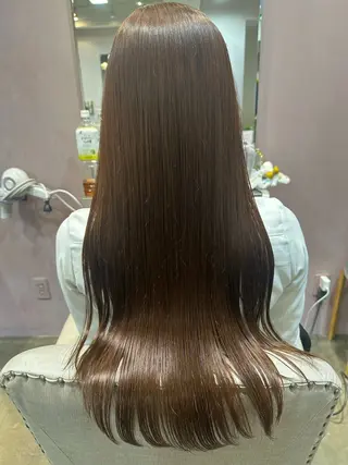 ロング カラー 赤坂 柊誠のヘアスタイル