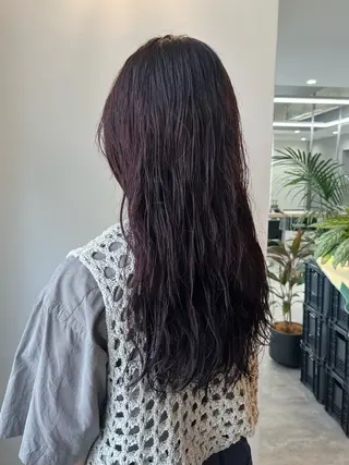 ロング カラー パーマ JOULE'S natsukiのヘアスタイル
