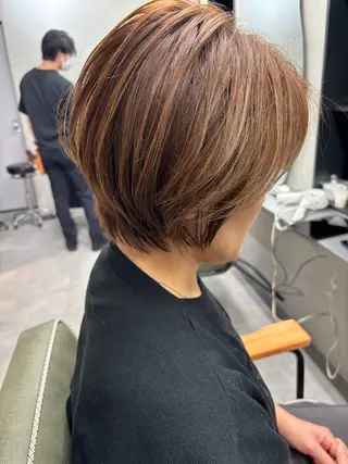 ショート nico 麻生 やまざきれいのヘアスタイル