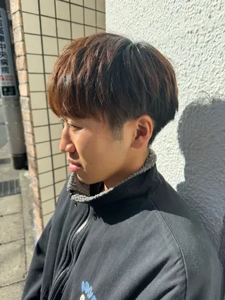 ショート メンズ 陶山 直樹のヘアスタイル