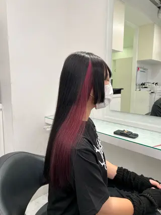カラー ブリーチなし透明感 💗RYOTAのヘアスタイル