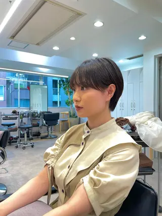 ショート 木下英治/ボブ ショート銀座のヘアスタイル