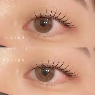 マツエク・マツパ アイブロウ MIRANDA beautyのマツエク・マツパデザイン