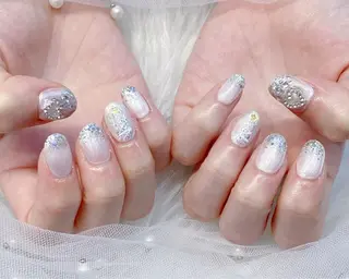 ネイル パーツ全部¥110 サロンミミのネイルデザイン