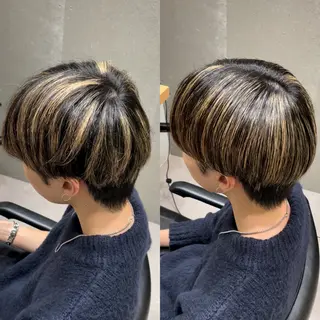 ミディアム メンズ 髪質改善ヘアケア 艶髪特化/上田のヘアスタイル