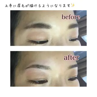 ショート ミディアム セミロング ロング カラー パーマ ヘアアレンジ ネイル マツエク・マツパ 眉毛サロン DUAL 恵比寿の眉毛・アイブロウイメージ