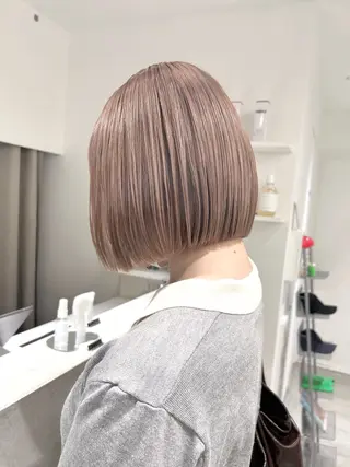 ショート kumon ayu ブリーチ/ハイトーンのヘアスタイル