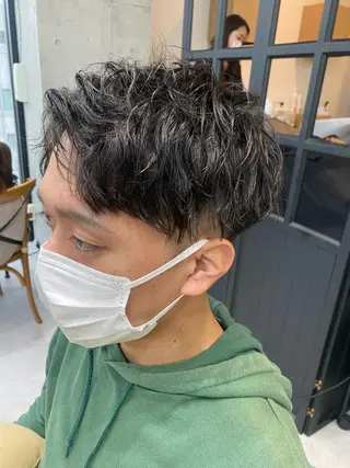 ショート パーマ メンズ 似合う髪型が 分からない方へのヘアスタイル