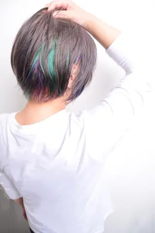 ショート 【代表】 ホワイトカラー☆大森のヘアスタイル