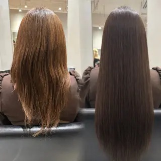 ロング 透明感×髪質改善× エクステそうまのヘアスタイル