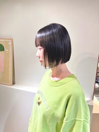 ショート 髪質改善マスター 長尾勇弥/梅田中津のヘアスタイル